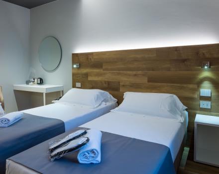 Discover all the comfort of our new rooms! For your stays in Verona, choose Hotel Turismo!