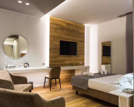 Scopri tutto il comfort delle nostre nuove camere! Per i tuoi soggiorni a Verona, scegli Hotel Turismo!